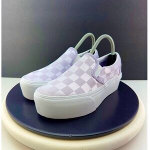 Women's Checkered Slip-On Vans